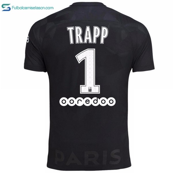 Camiseta Paris Saint Germain 3ª Trapp 2017/18